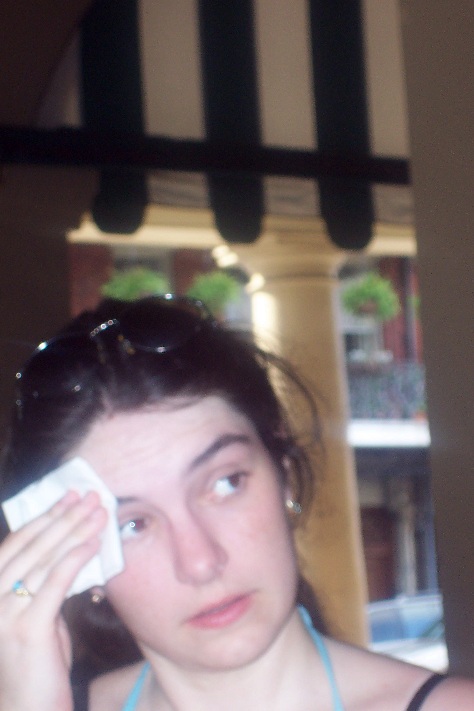 It was pretty hot that day