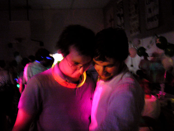 stu and devon dancing gently